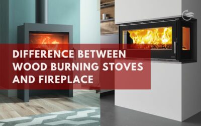 Difference between wood burning stove and fireplace