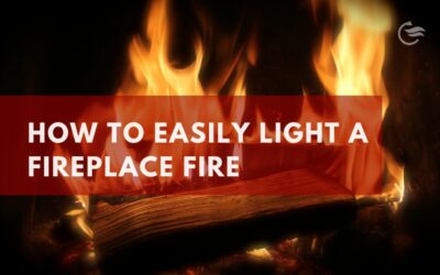 How to Easily Light a Fireplace Fire