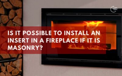 Is it possible to install an insert in a fireplace if it is masonry?