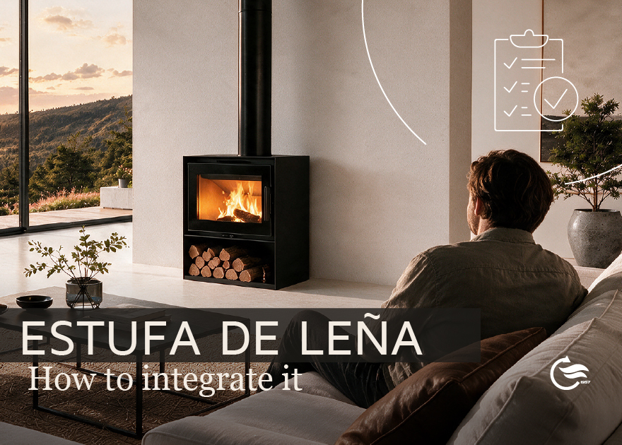 How to integrate a wood-burning stove into your home décor